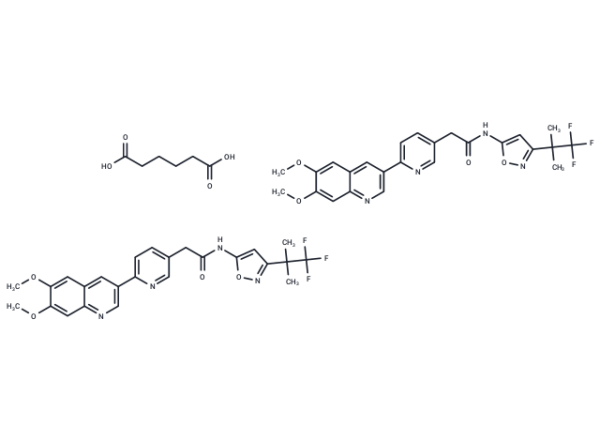 Zeteletinib hemiadipate