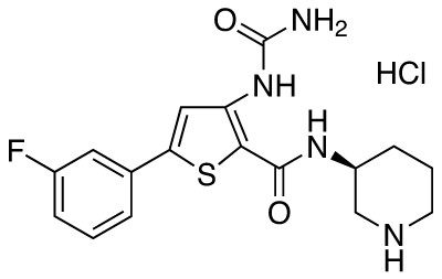 AZD-7762 Hydrochloride