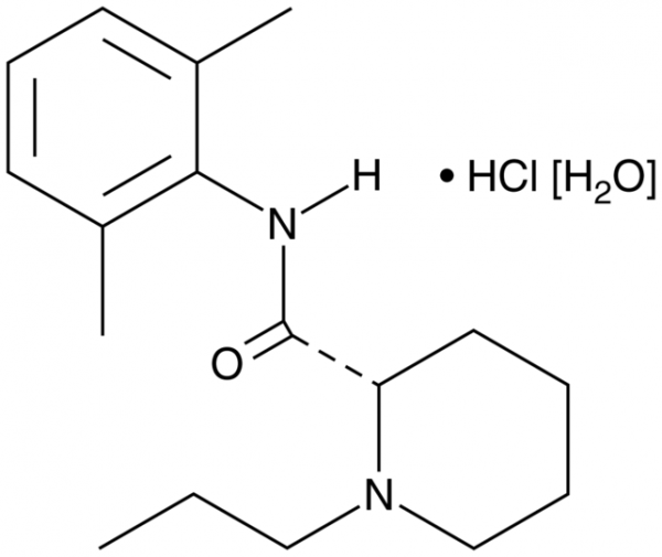 (-)-Ropivacaine (hydrochloride hydrate)