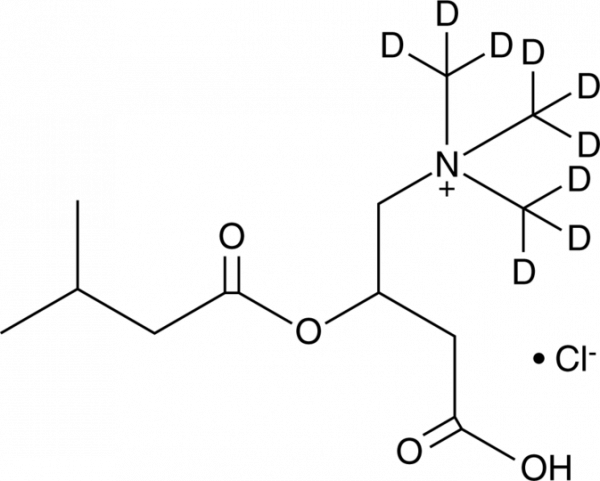 Isovaleryl-DL-carnitine-d9 (chloride)