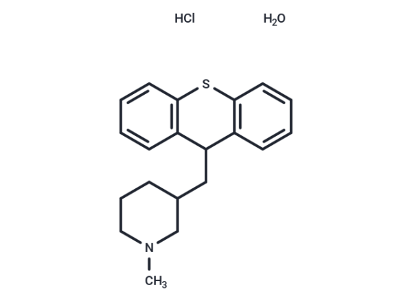 Metixene hydrochloride hydrate