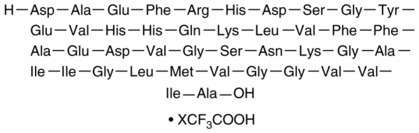 Amyloid-beta (1-42) Peptide (trifluoroacetate salt)