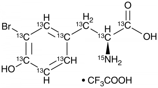 3-Bromotyrosine-13C9,15N (trifluoroacetate salt)